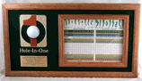 Framed Ball and Scorecard